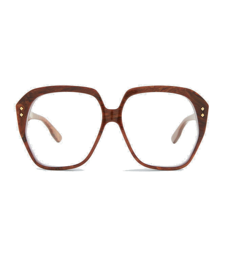 Photo: Gucci - Oversized geometric glasses