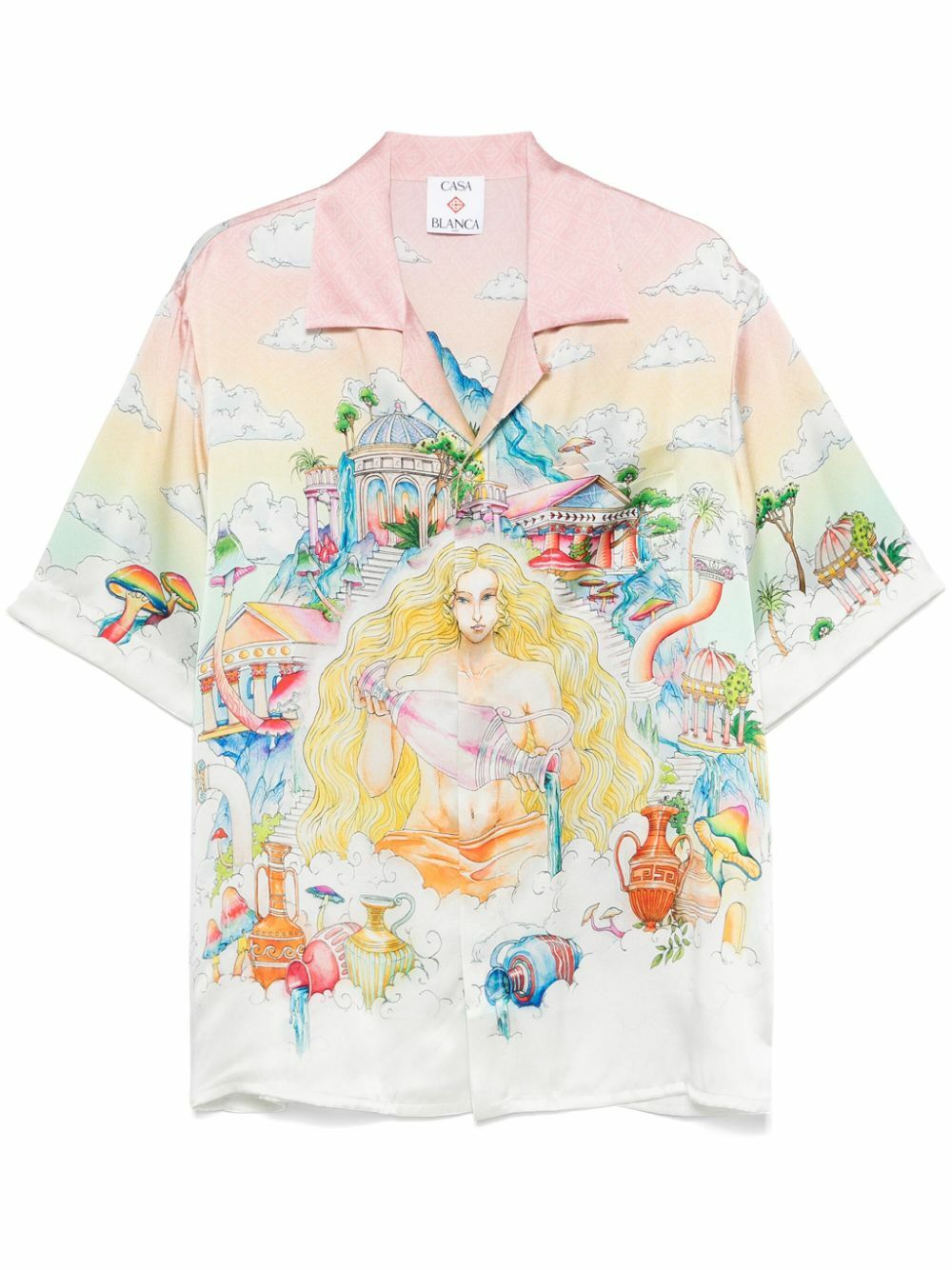 Casablanca White The Road To Knowledge Shirt Casablanca