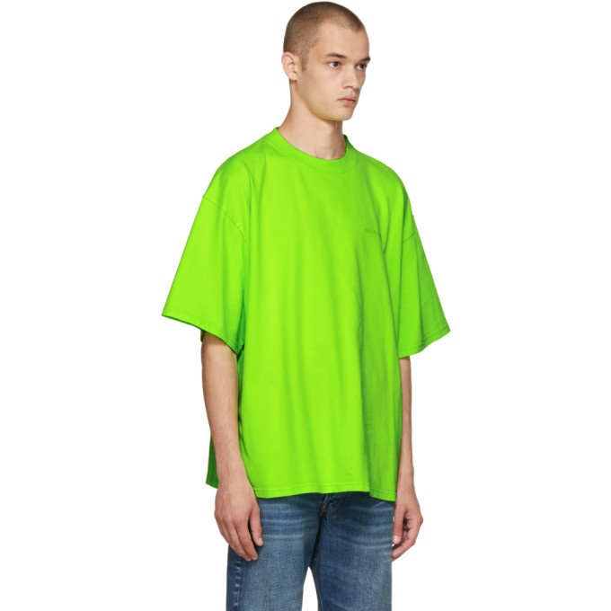 Balenciaga Green Ego Back T-Shirt Balenciaga