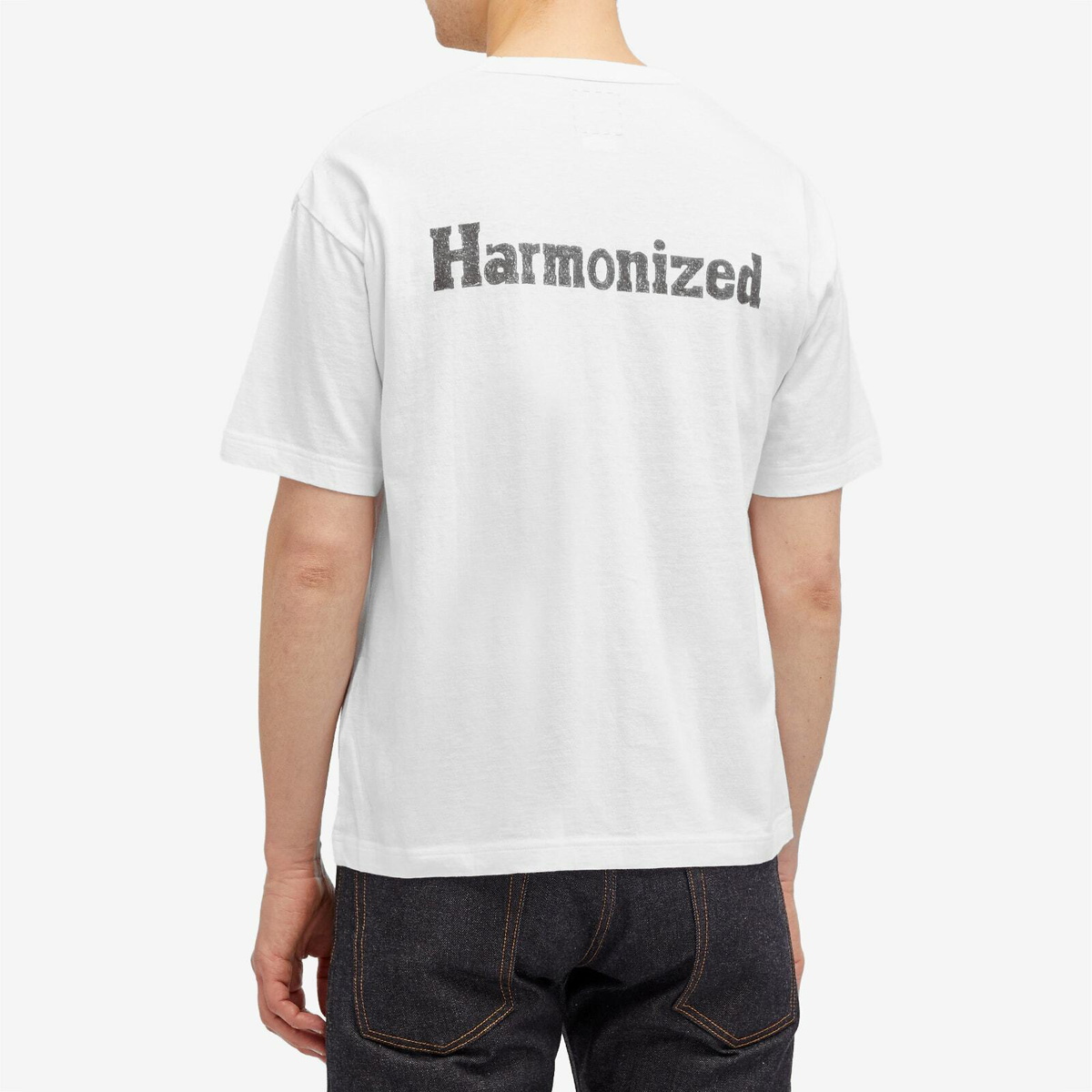 Visvim Men's Harmonized Jumbo T-Shirt in White Visvim