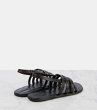 The Row Line leather sandals