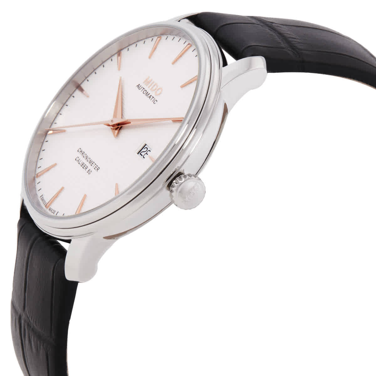 Mido Baroncelli Automatic Silver Dial Mens Watch M0274081603100