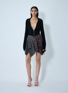 Alexander Wang De-Constructed Mini Skirt