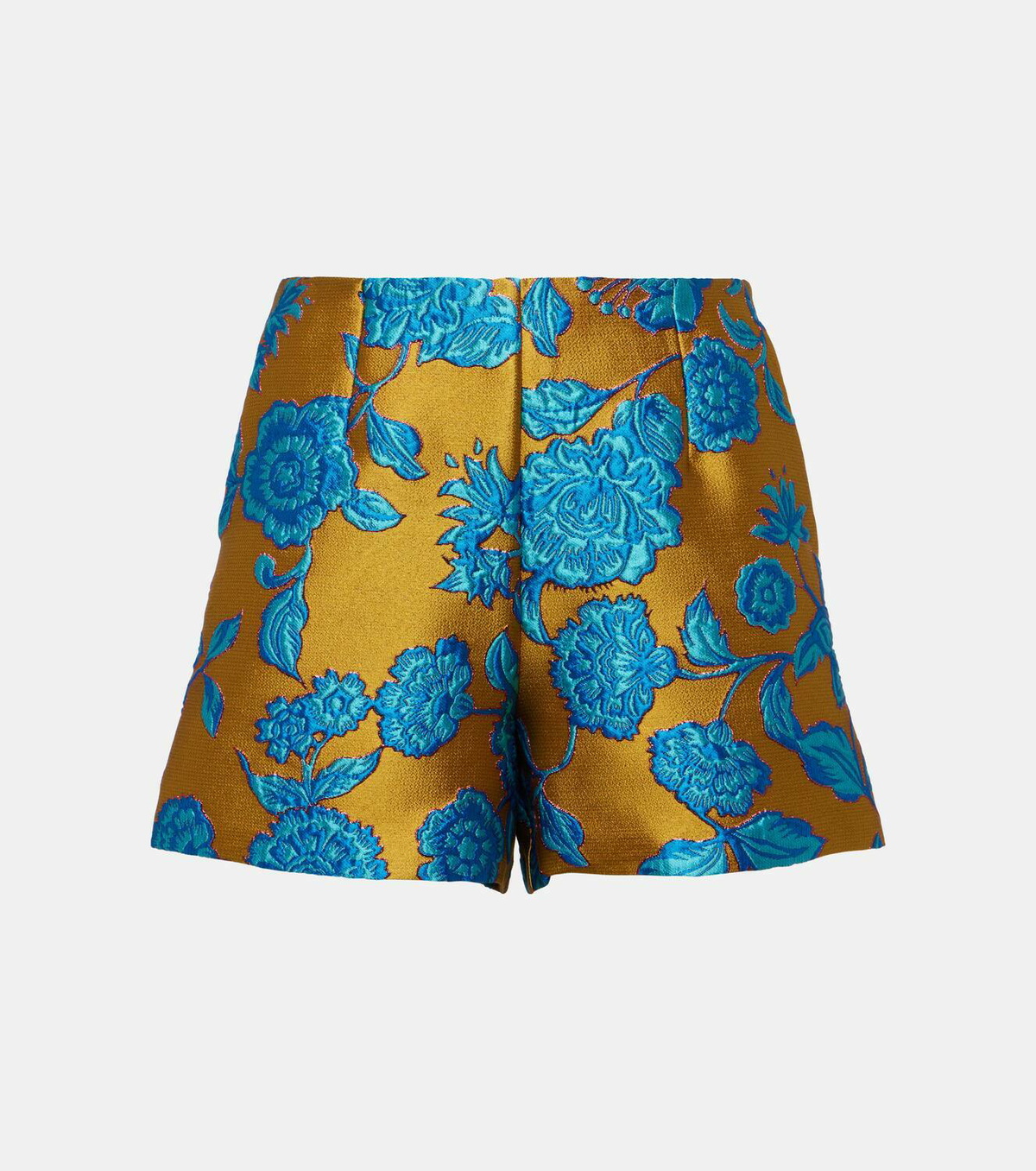 La DoubleJ Margarita floral jacquard shorts