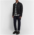 Alex Mill - Checked Cotton-Flannel Overshirt - Anthracite