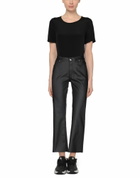 Jijil Womens Pants in Black