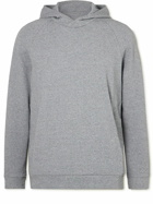 Lululemon - At Ease Waffle-Knit Cotton-Blend Hoodie - Gray