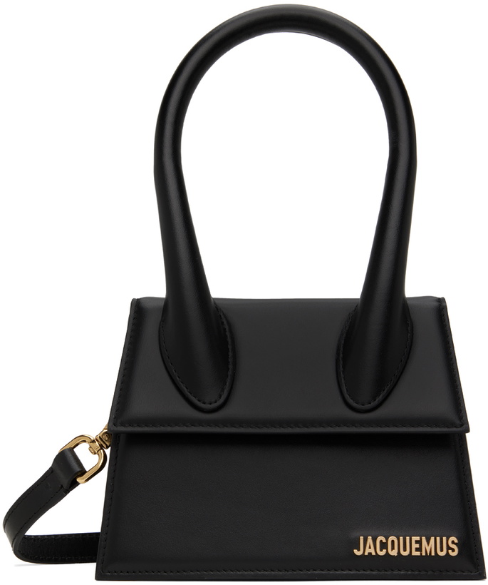 Photo: JACQUEMUS Black Les Classiques 'Le Chiquito moyen' Bag