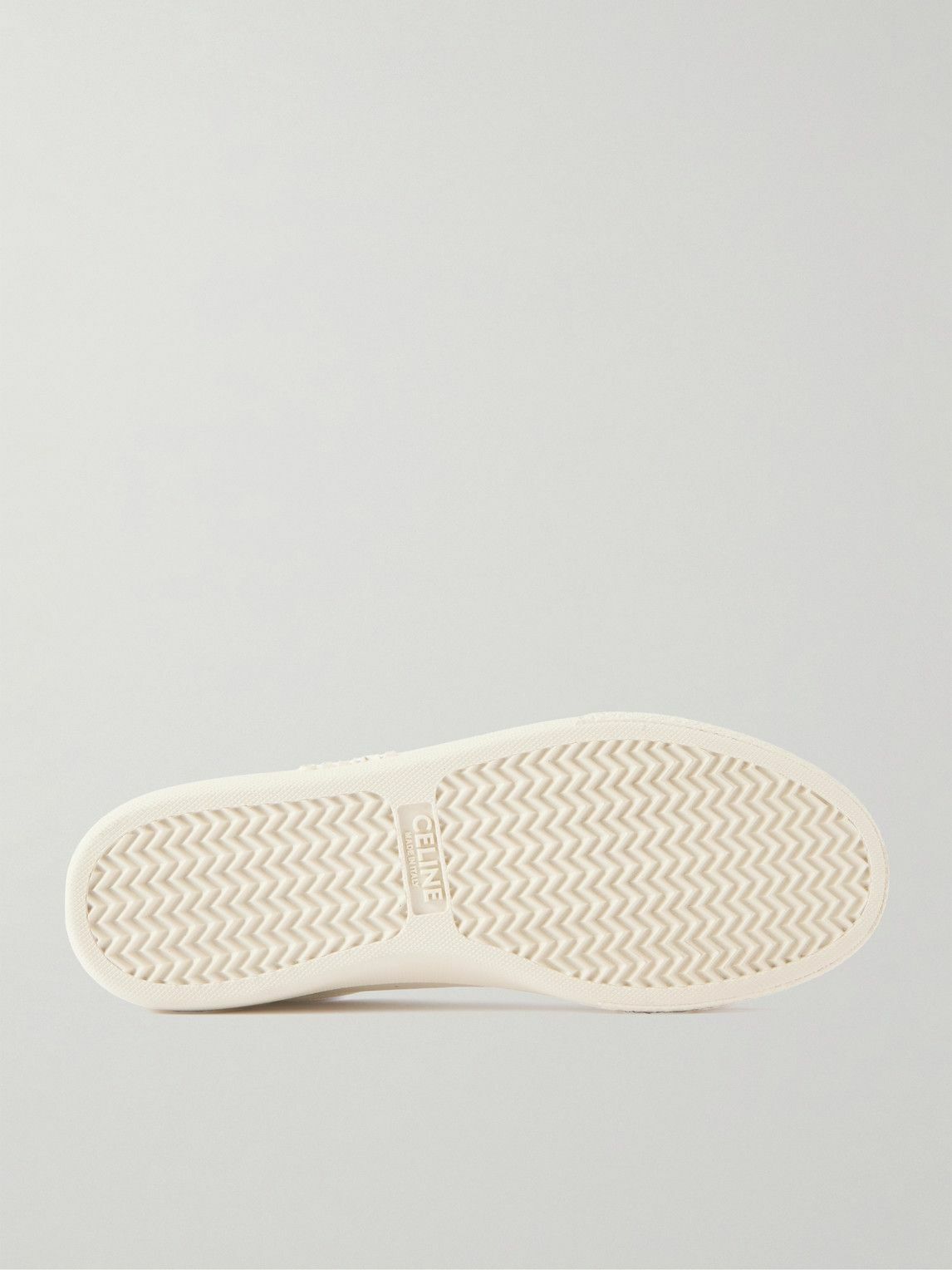 CELINE - Leather Sneakers - White