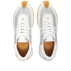 Loewe Men's Flow Runner Sneakers in Silver/White