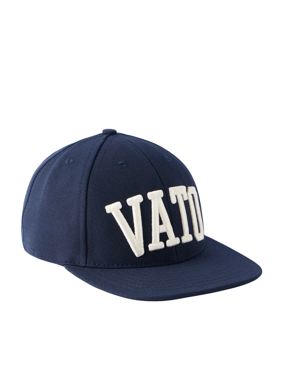 Visvim - Logo-Appliquéd Leather-Trimmed Denim Camp Cap Visvim
