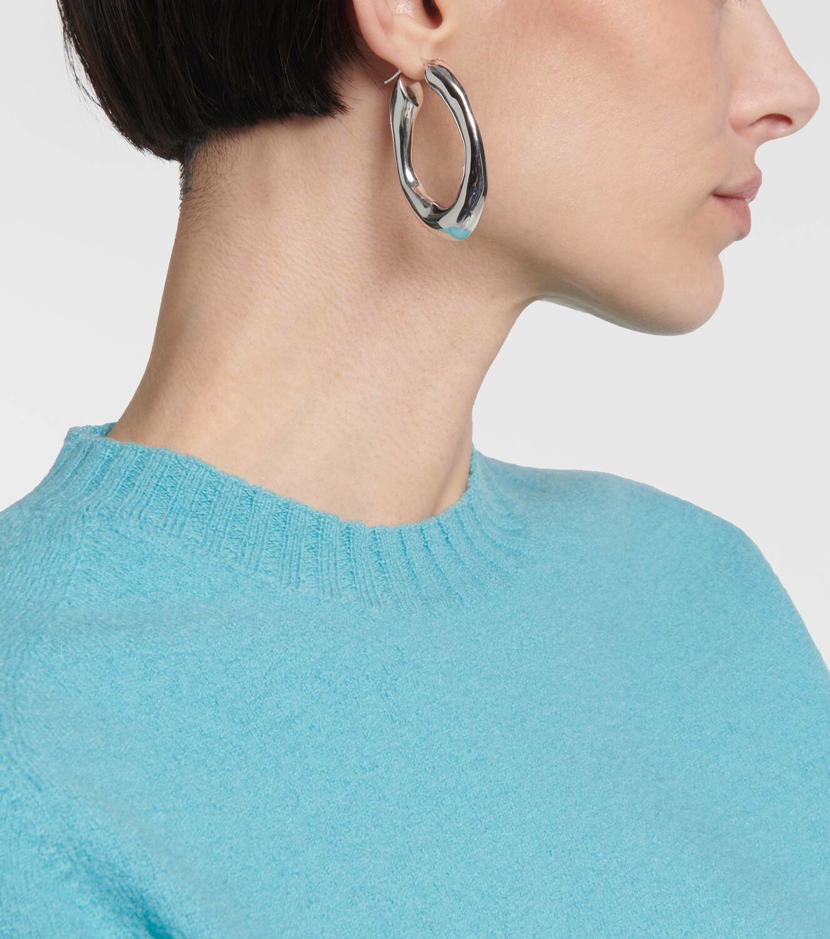 Jil Sander BW5 hoop earrings Jil Sander