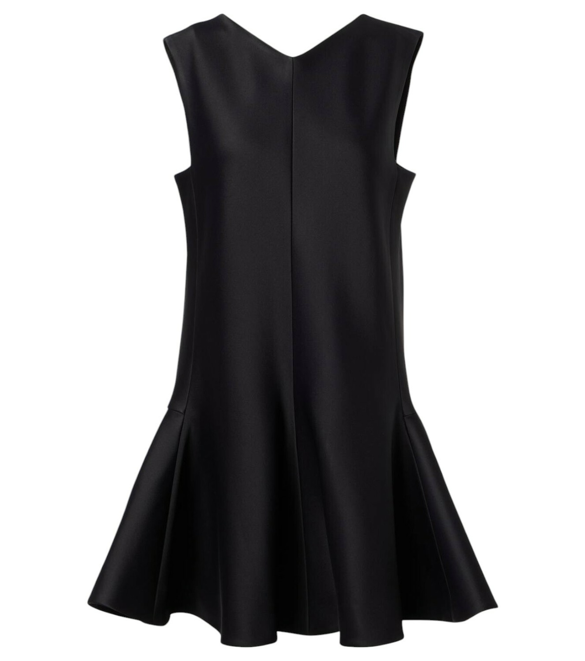 KHAITE Black The Eli Silk Mini Dress Khaite