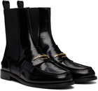 Alexander Wang Black Carter Ankle Boots