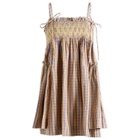 Damson Madder Women's Lilo Mini Dress in Marmalade
