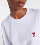 Ami Paris Ami De Cœur cotton jersey T-shirt