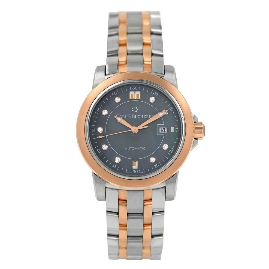 Carl F. Bucherer Patravi Automatic Black Dial Ladies Watch 00.10637.07.87.21