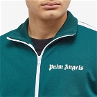 Palm Angels Men's Classic Track Jacket in Green/White