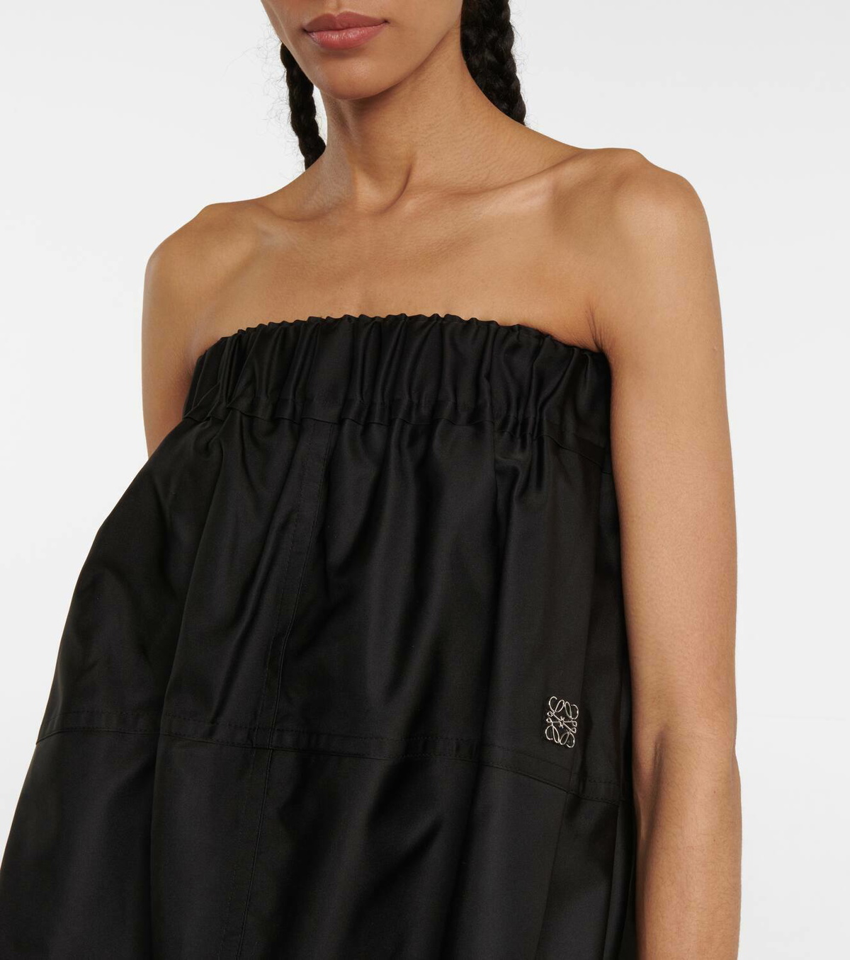 Loewe Silk-blend taffeta minidress