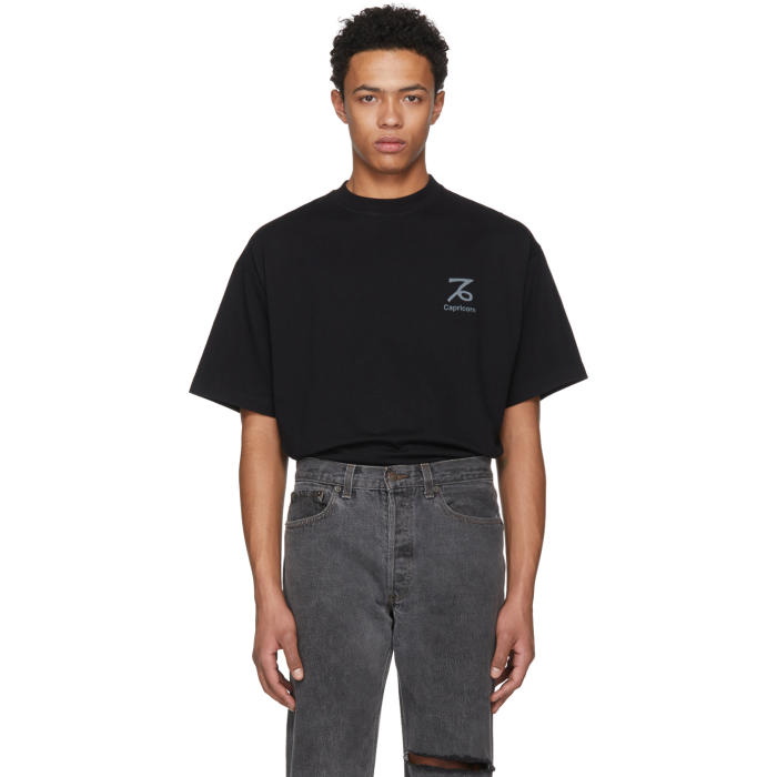 Photo: Vetements Black Capricorn Horoscope T-Shirt