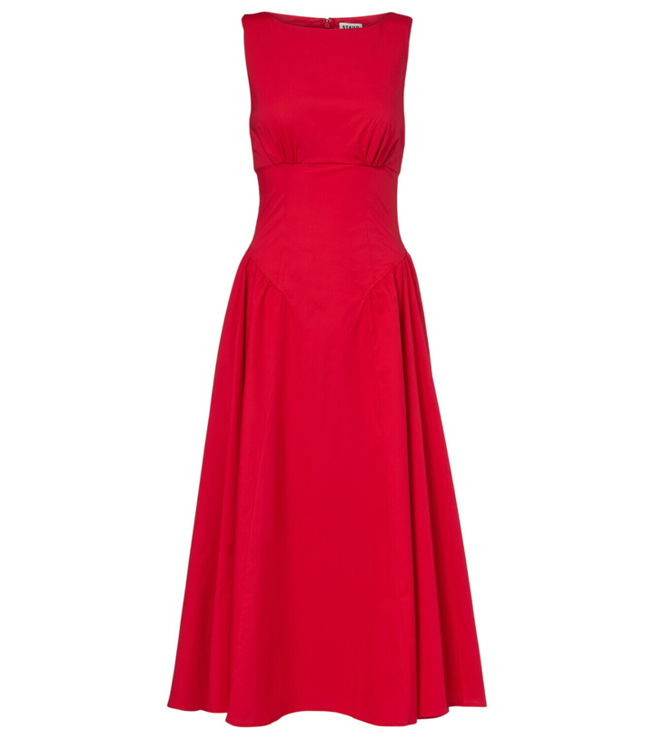 strapless open back dress Wells Mini Sleeveless Dress in China Blue Toile