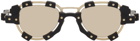 Kuboraum Gold & Black V2 Sunglasses
