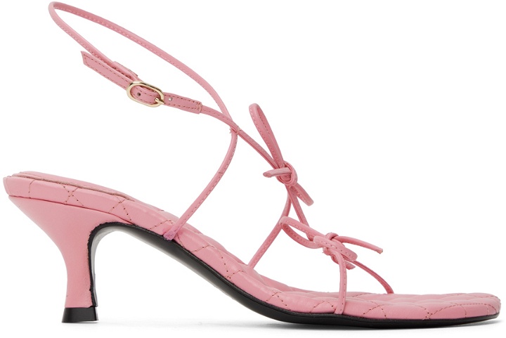 Photo: Abra Pink Knot Sandals