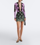 Valentino Lace miniskirt