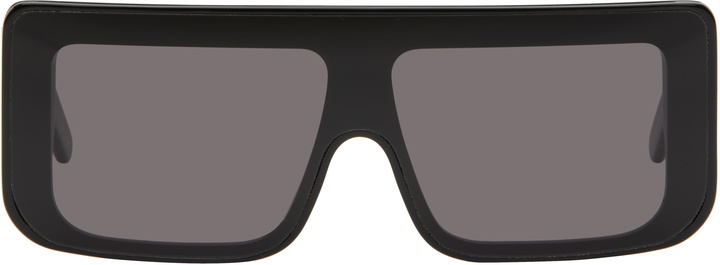 Photo: Rick Owens Black Hollywood Documenta Sunglasses