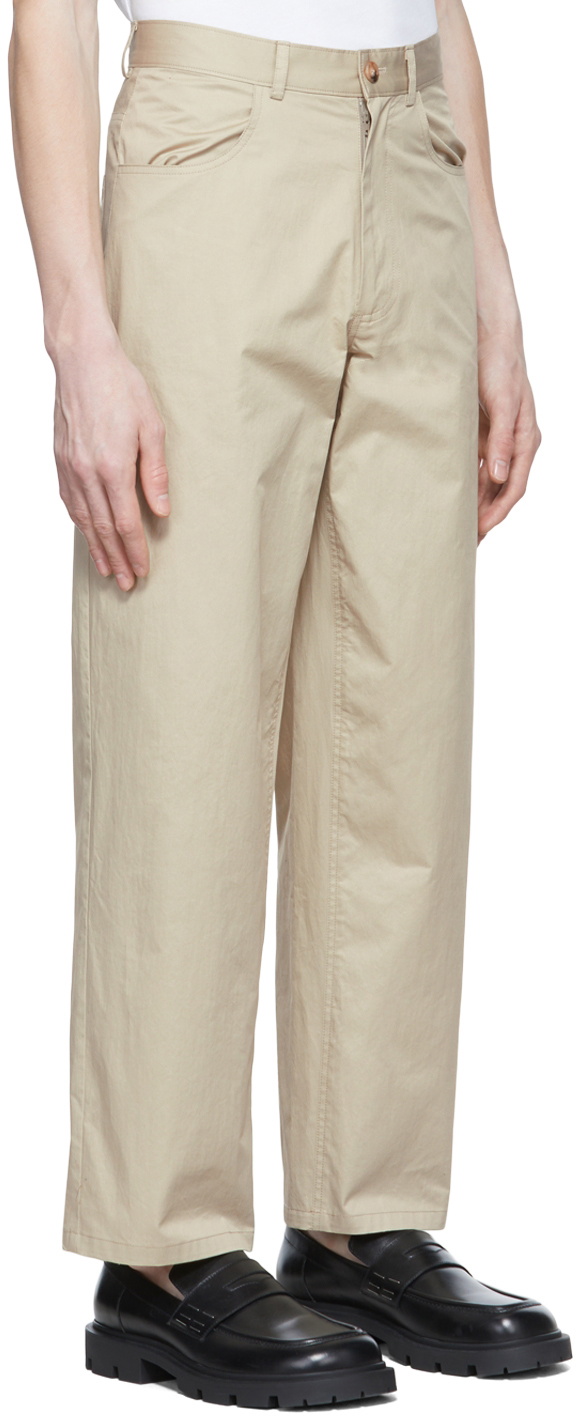 Maryam Nassir Zadeh SSENSE Exclusive Khaki Transmission Trousers