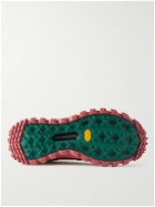 Moncler Genius - Salehe Bembury Trailgrip Grain Rubber-Trimmed GORE-TEX® Ballistic Nylon Sneakers - Orange