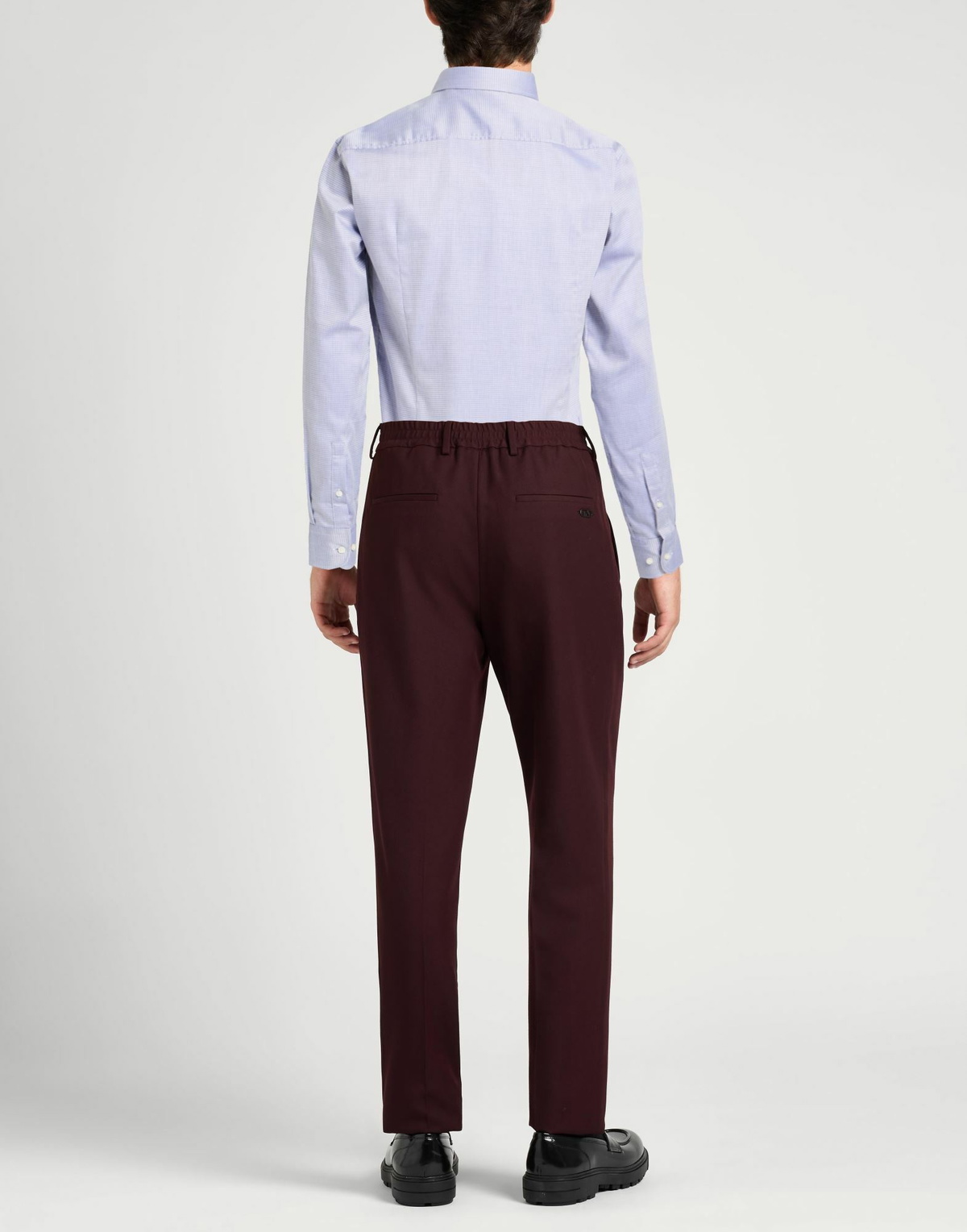 Boss Mens Shirt Dark in Purple