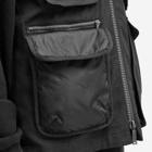 Maharishi Men's Hemp Utility Vest in Black