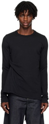 Marina Yee Black Tuck Sweatshirt