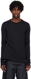 Marina Yee Black Tuck Sweatshirt