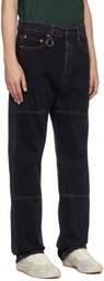 Études Black Corner Jeans