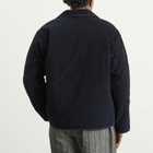 Kardo Men's Cord Double Zip Jacket in Navy
