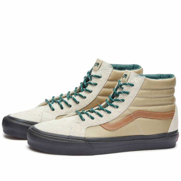 Photo: Vans Vault Men's UA SK8-Hi Reissue VLT LX Sneakers in Hiker Bone White