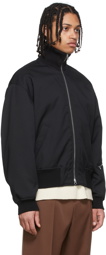 Jil Sander Black Gabardine Jacket