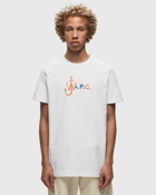 A.P.C. X Jw Anderson Tee Anchor White - Mens - Shortsleeves