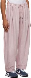 Bless Pink Overjogging Jeans Lounge Pants