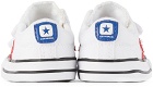 Converse Baby White Varsity Canvas Easy-On Star Player Sneakers