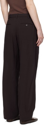 CO Brown Drop Waist Trousers