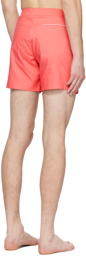 TOM FORD Pink Piping Swim Shorts
