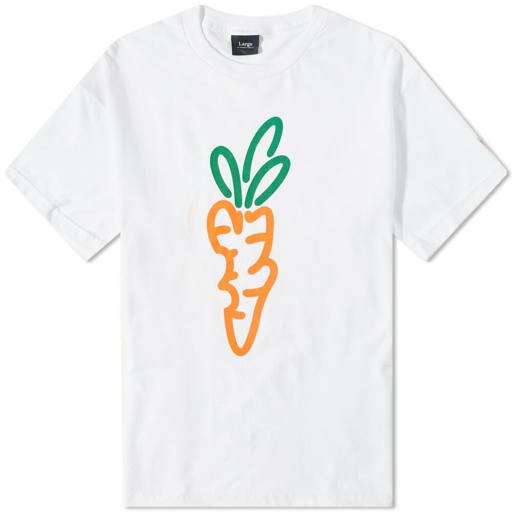 Photo: Carrots by Anwar Carrots Men's Signature Carrot T-Shirt in White