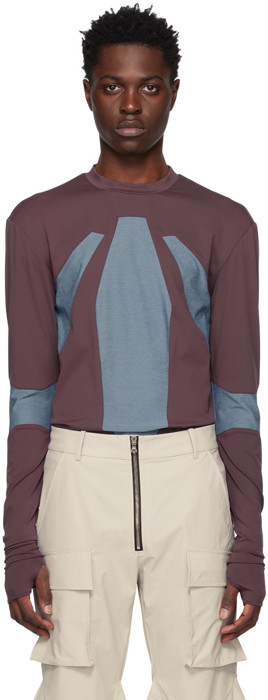 Uncertain Factor Purple Planet Voyager Long Sleeve T-Shirt