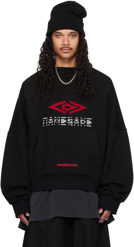 Photo: NAMESAKE Black Chester Pullover Hoodie