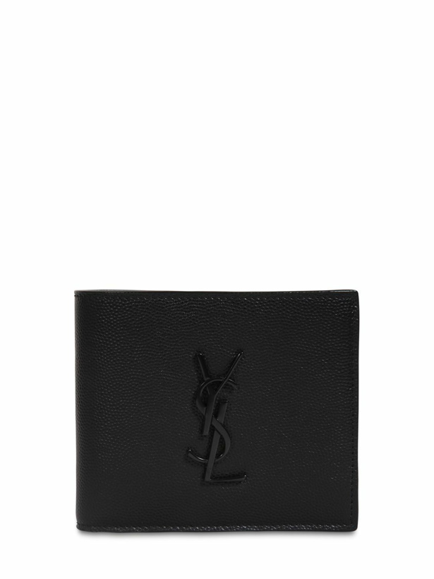 Photo: SAINT LAURENT - East West Grain Leather Wallet