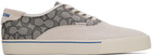 Coach 1941 Gray Jacquard Skate Sneaker