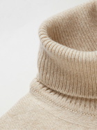 John Smedley - Kolton Recycled Cashmere and Merino Wool-Blend Rollneck Sweater - Neutrals